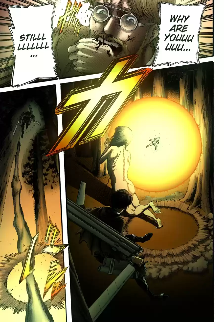 Shingeki no Kyojin (fan colored) Ch. 113 Violence