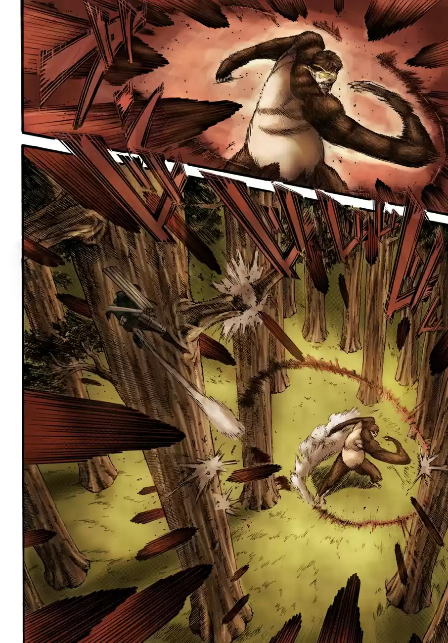Shingeki no Kyojin (fan colored) Ch. 113 Violence