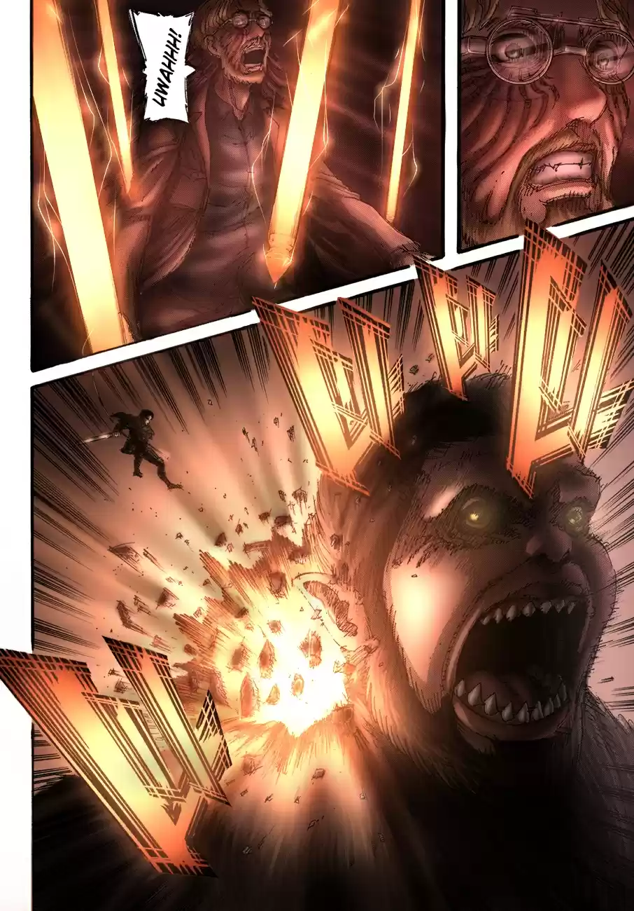 Shingeki no Kyojin (fan colored) Ch. 113 Violence