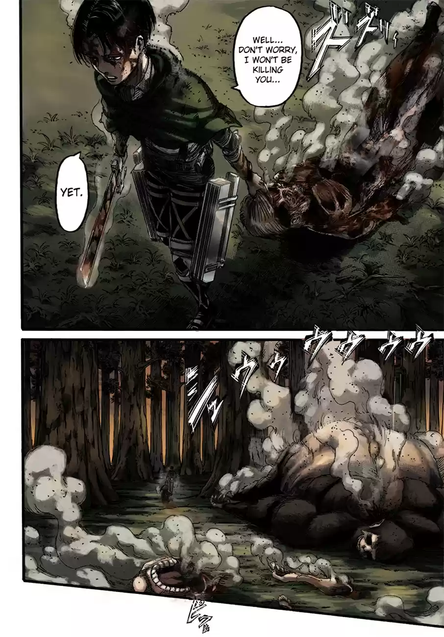 Shingeki no Kyojin (fan colored) Ch. 113 Violence