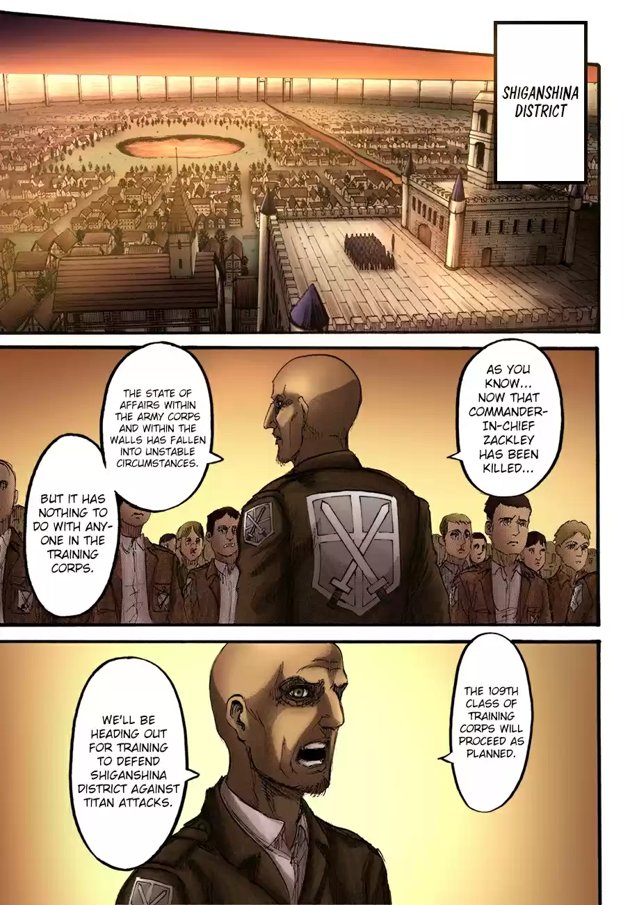 Shingeki no Kyojin (fan colored) Ch. 113 Violence