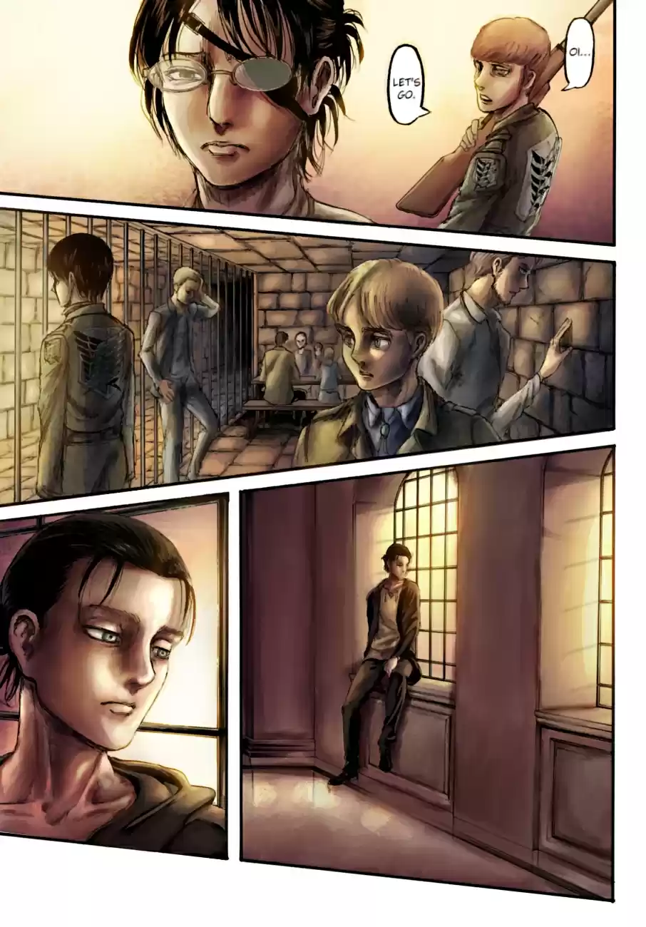 Shingeki no Kyojin (fan colored) Ch. 113 Violence