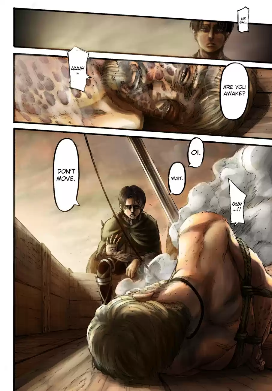 Shingeki no Kyojin (fan colored) Ch. 113 Violence