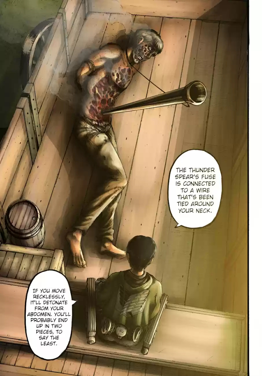 Shingeki no Kyojin (fan colored) Ch. 113 Violence