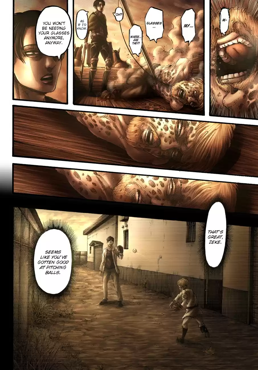 Shingeki no Kyojin (fan colored) Ch. 113 Violence