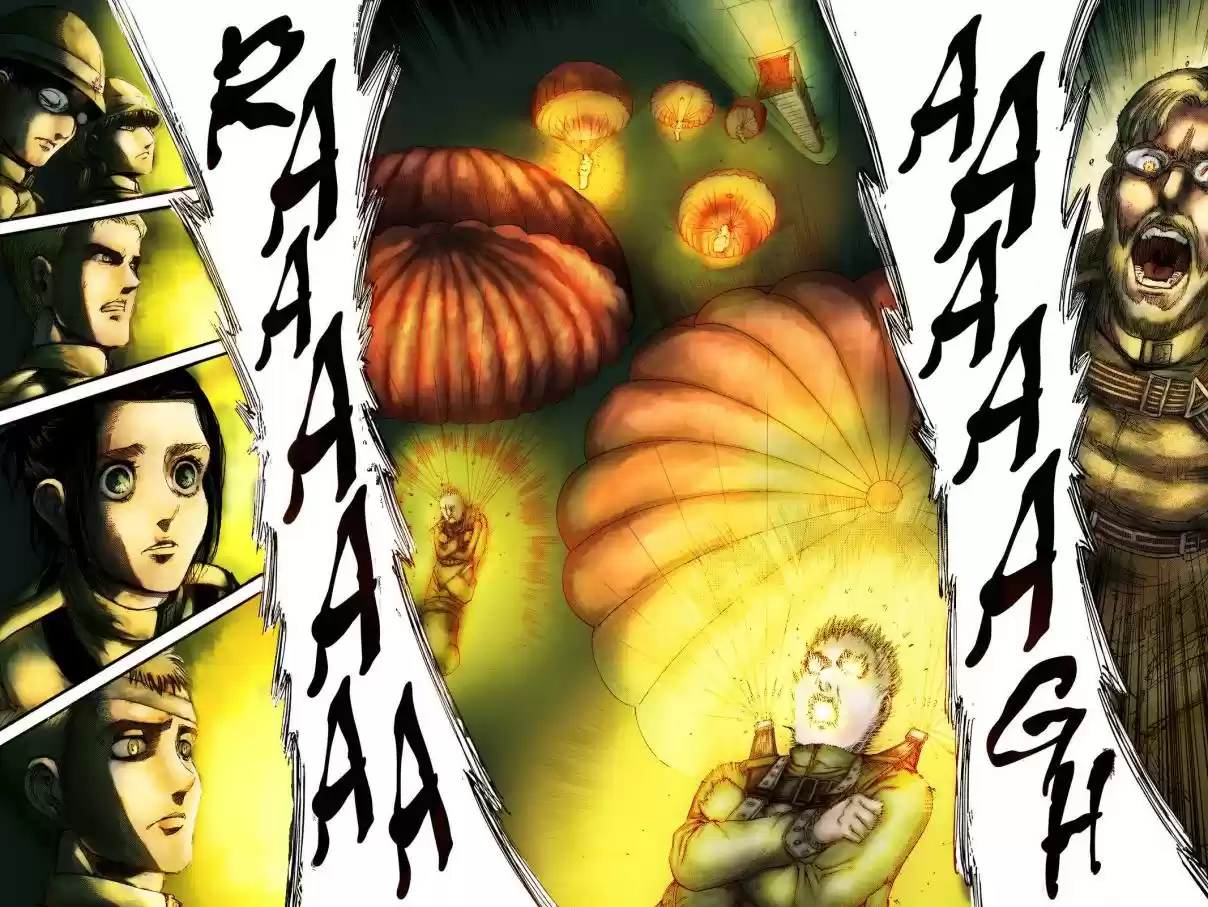 Shingeki no Kyojin (fan colored) Vol. 23 Ch. 92 Marley's Soldiers