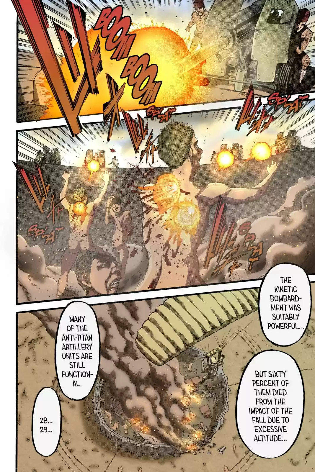 Shingeki no Kyojin (fan colored) Vol. 23 Ch. 92 Marley's Soldiers