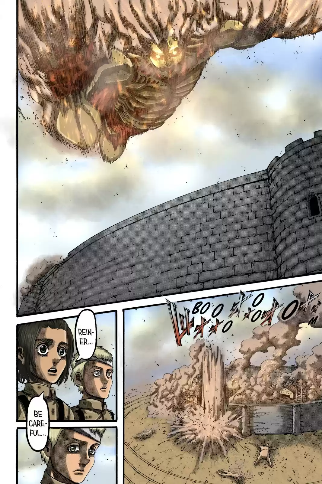 Shingeki no Kyojin (fan colored) Vol. 23 Ch. 92 Marley's Soldiers