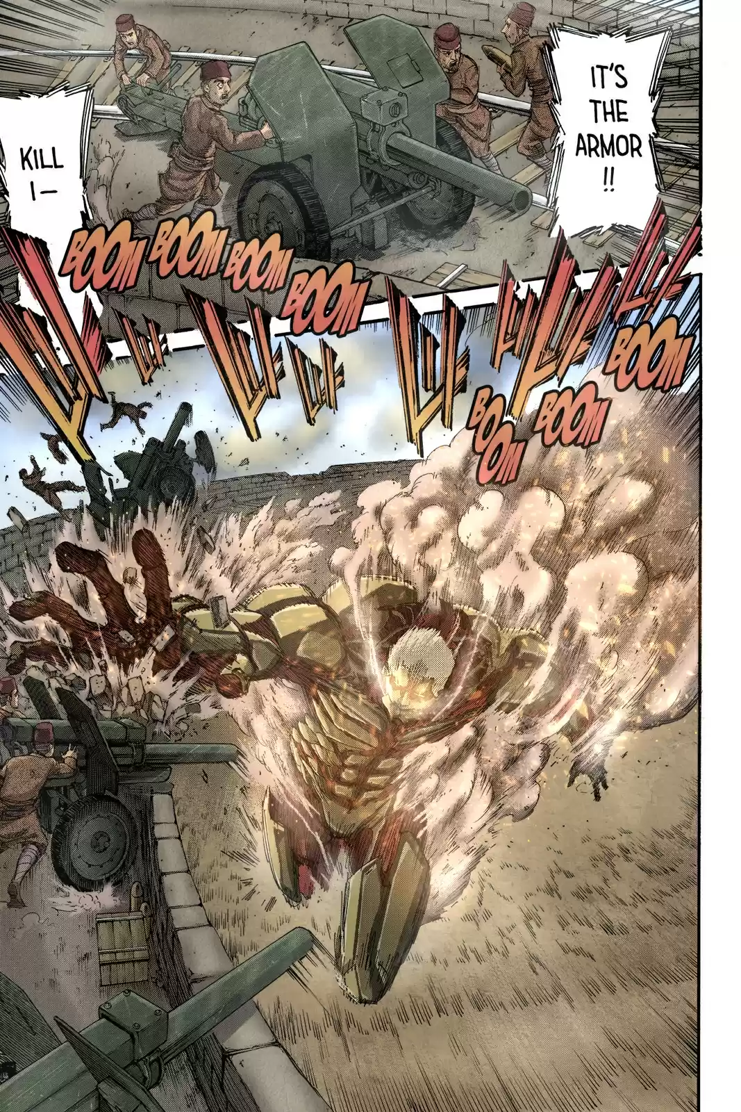 Shingeki no Kyojin (fan colored) Vol. 23 Ch. 92 Marley's Soldiers