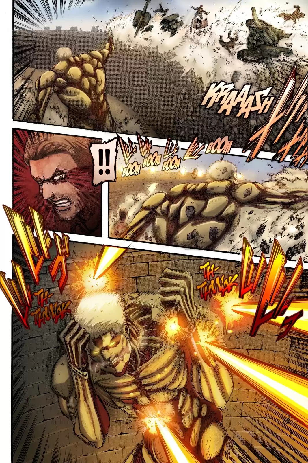 Shingeki no Kyojin (fan colored) Vol. 23 Ch. 92 Marley's Soldiers