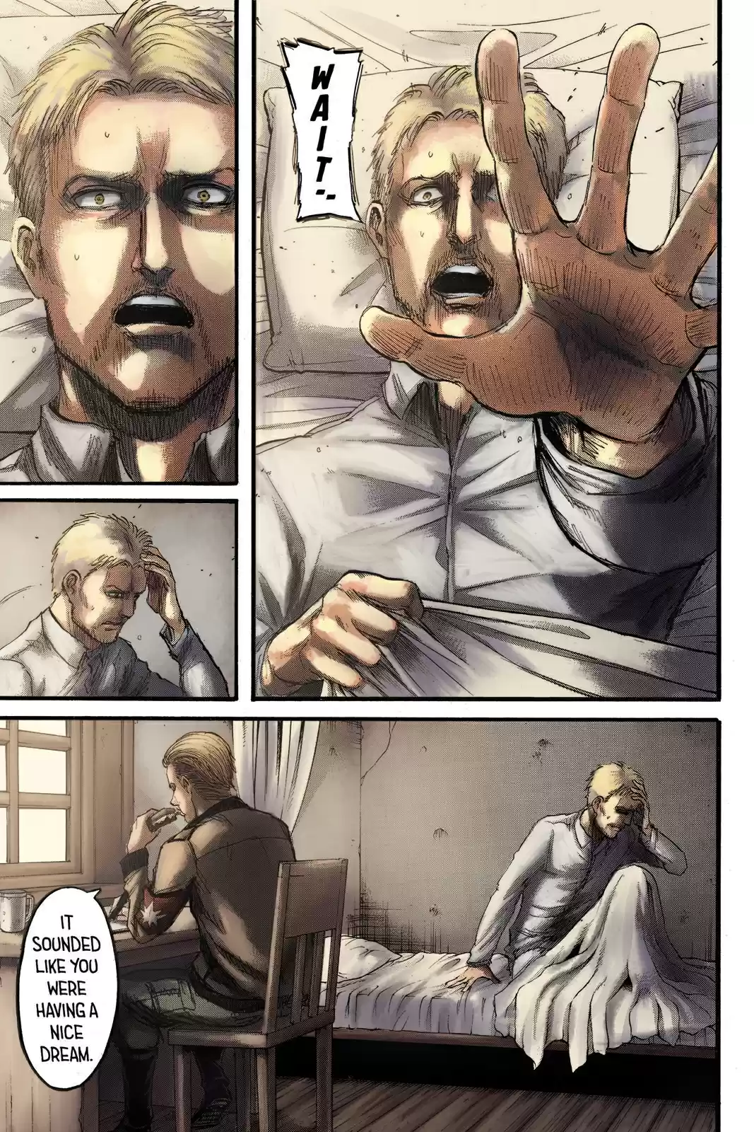 Shingeki no Kyojin (fan colored) Vol. 23 Ch. 93 Midnight Train