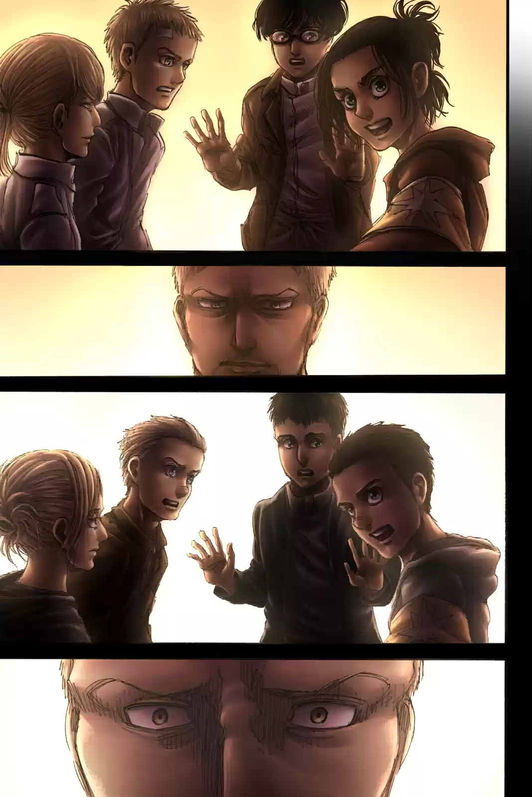 Shingeki no Kyojin (fan colored) Vol. 23 Ch. 93 Midnight Train