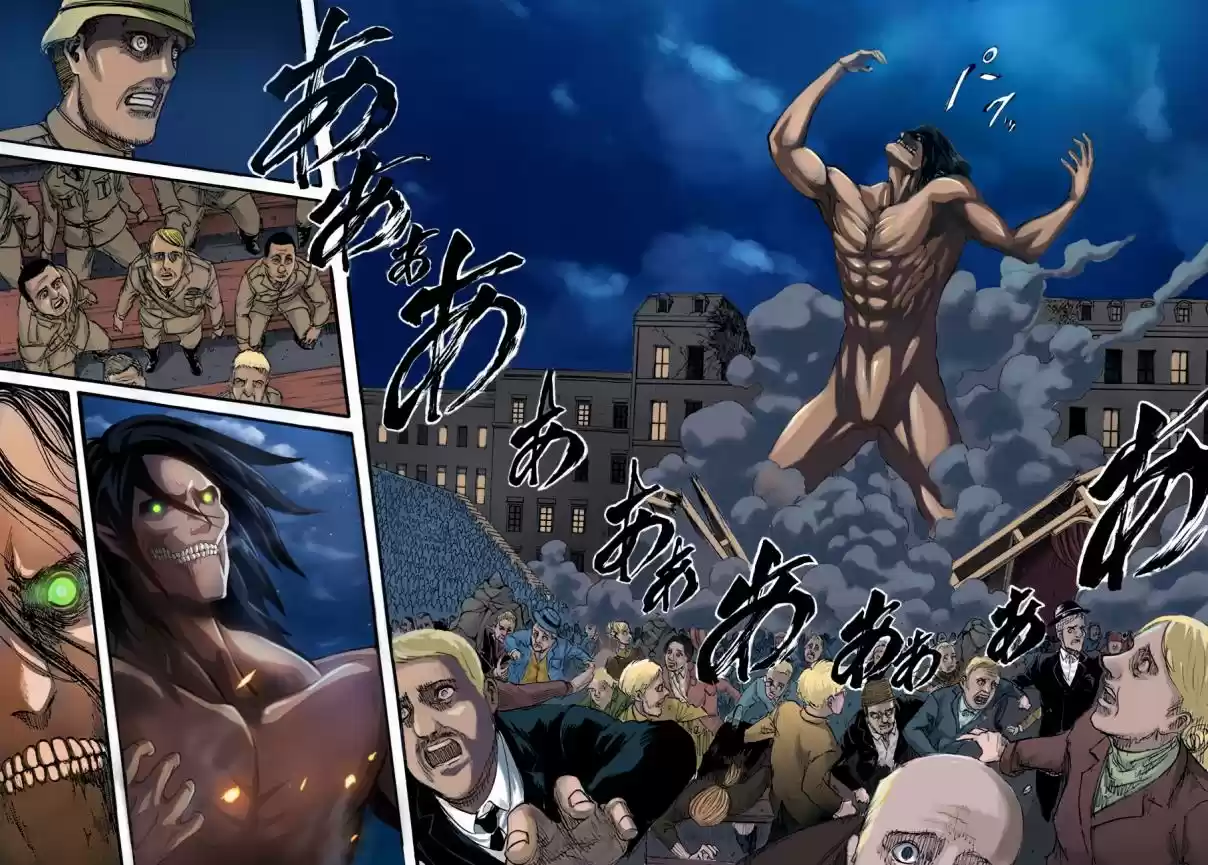 Shingeki no Kyojin (fan colored) Vol. 25 Ch. 101 The War Hammer Titan