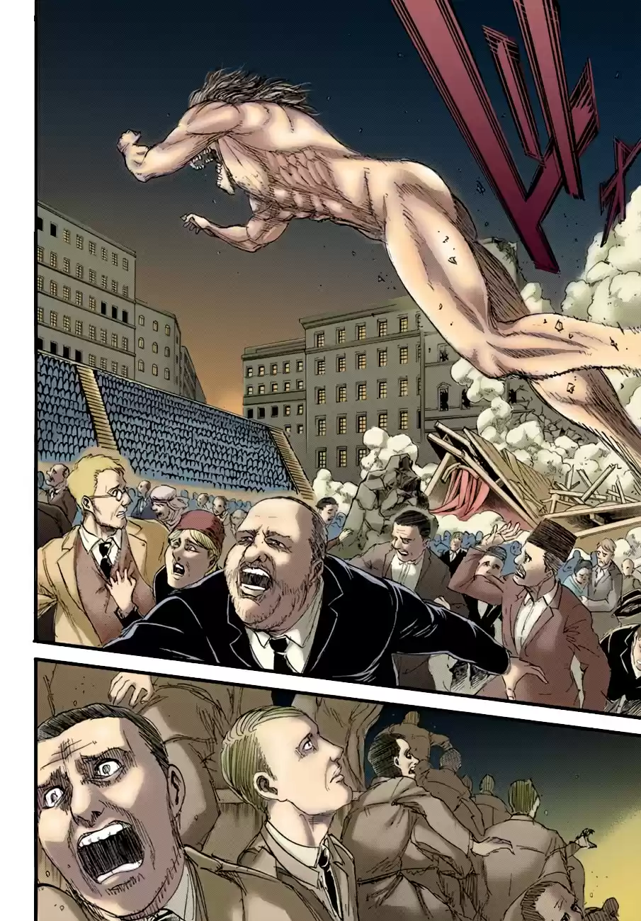 Shingeki no Kyojin (fan colored) Vol. 25 Ch. 101 The War Hammer Titan