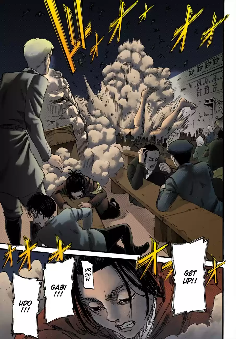 Shingeki no Kyojin (fan colored) Vol. 25 Ch. 101 The War Hammer Titan