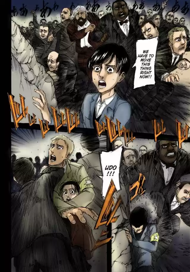 Shingeki no Kyojin (fan colored) Vol. 25 Ch. 101 The War Hammer Titan