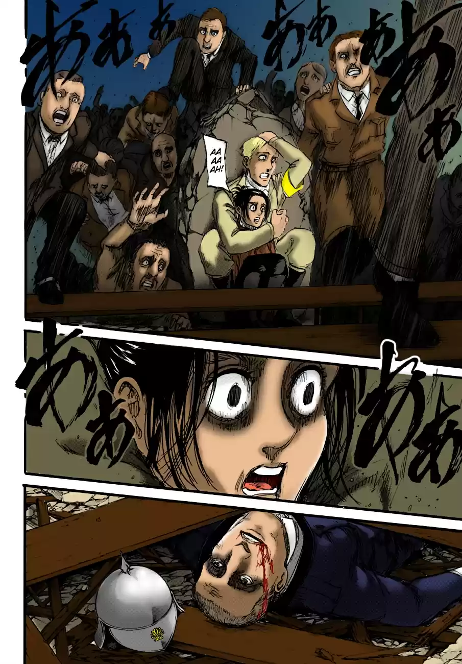 Shingeki no Kyojin (fan colored) Vol. 25 Ch. 101 The War Hammer Titan