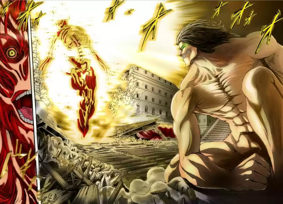 Shingeki no Kyojin (fan colored) Vol. 25 Ch. 101 The War Hammer Titan