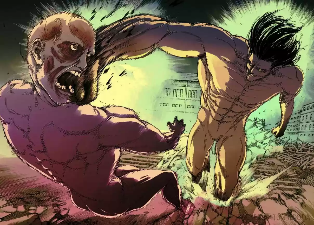 Shingeki no Kyojin (fan colored) Vol. 25 Ch. 101 The War Hammer Titan