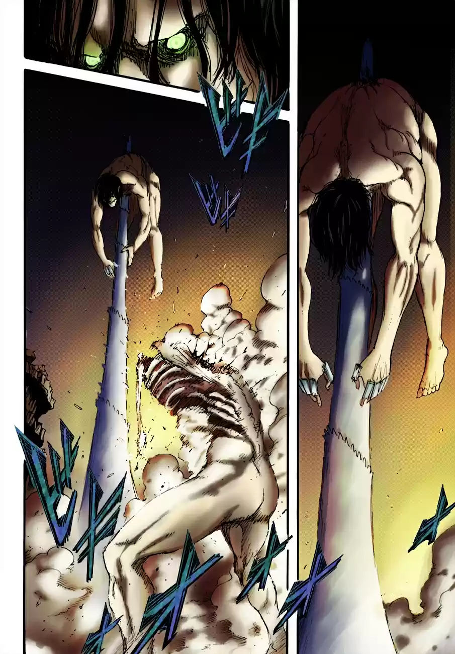 Shingeki no Kyojin (fan colored) Vol. 25 Ch. 101 The War Hammer Titan