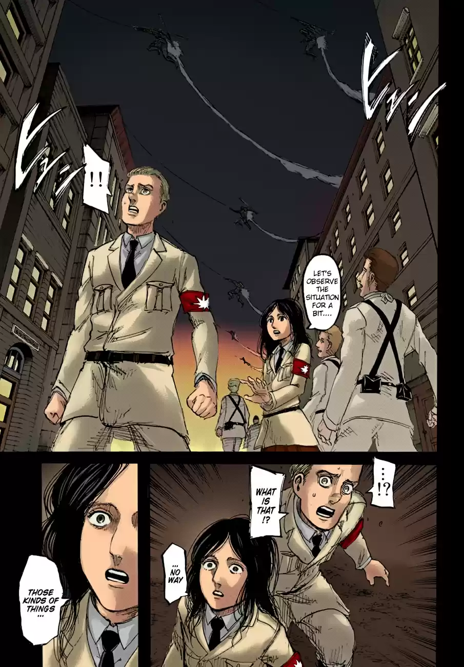 Shingeki no Kyojin (fan colored) Vol. 25 Ch. 101 The War Hammer Titan