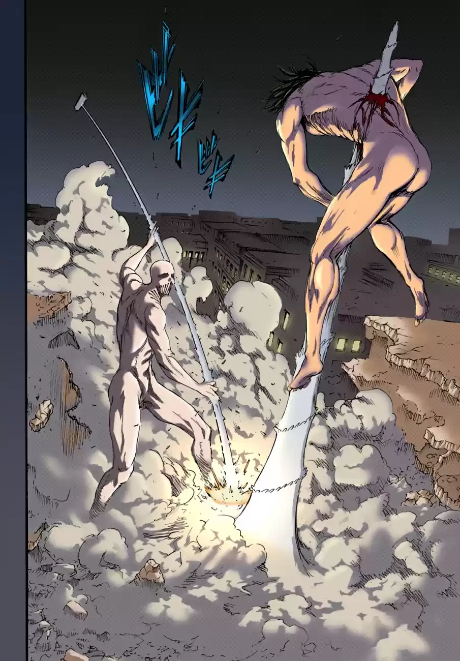 Shingeki no Kyojin (fan colored) Vol. 25 Ch. 101 The War Hammer Titan