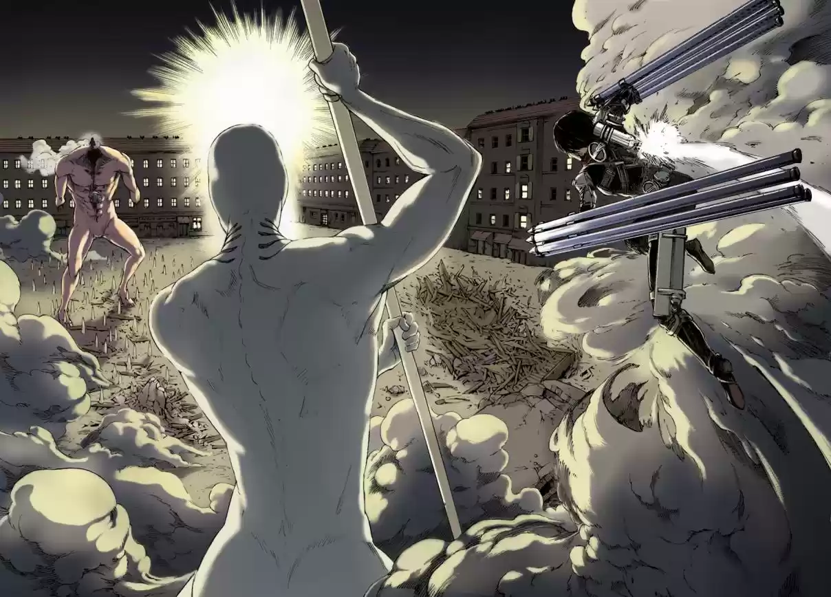 Shingeki no Kyojin (fan colored) Vol. 25 Ch. 101 The War Hammer Titan