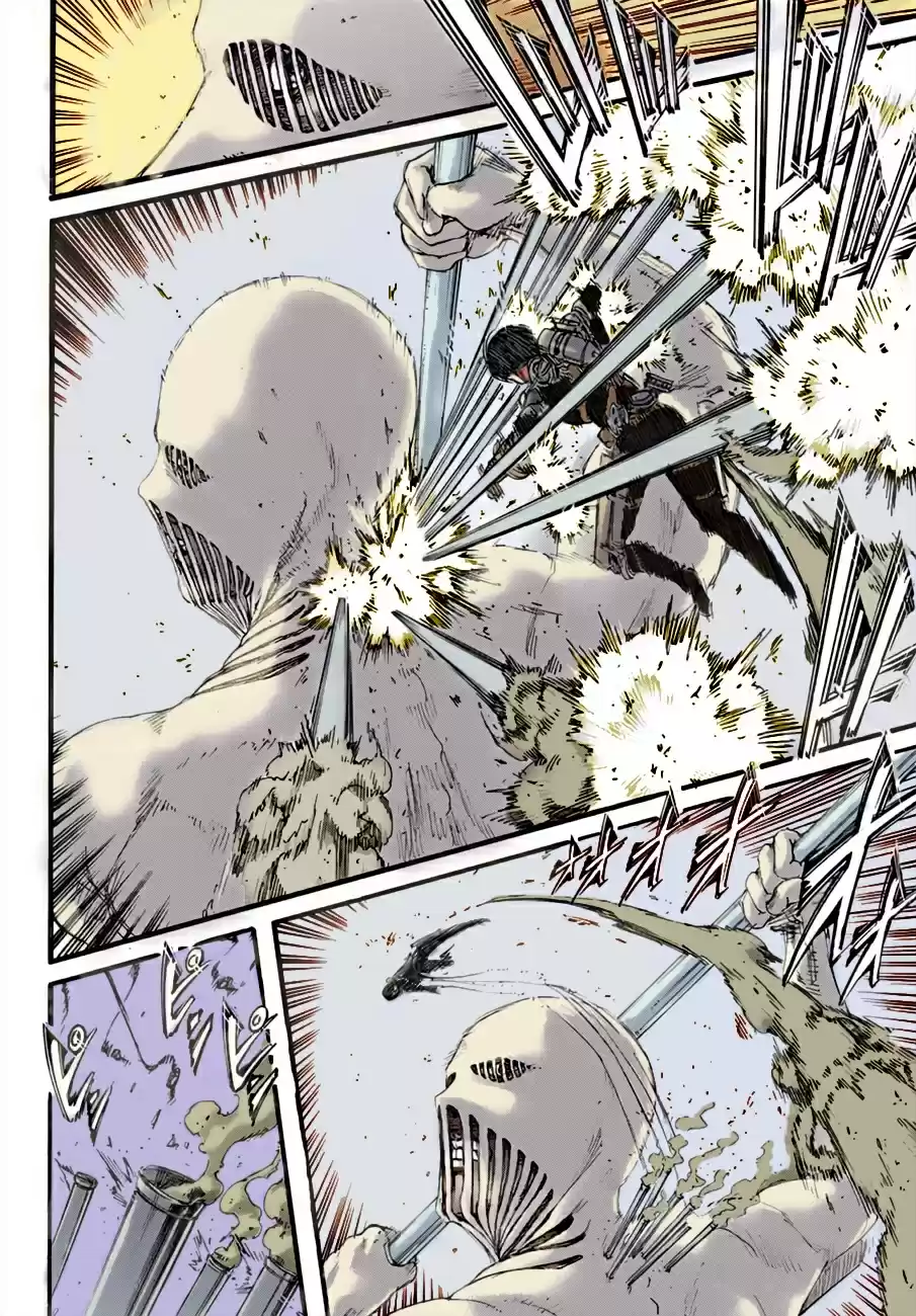 Shingeki no Kyojin (fan colored) Vol. 25 Ch. 101 The War Hammer Titan