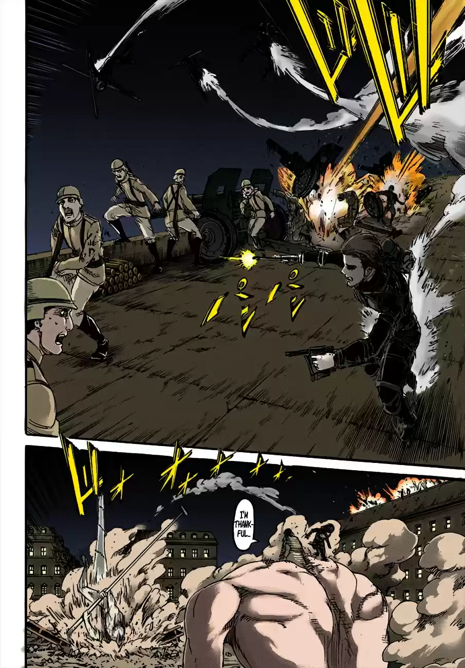 Shingeki no Kyojin (fan colored) Vol. 25 Ch. 101 The War Hammer Titan