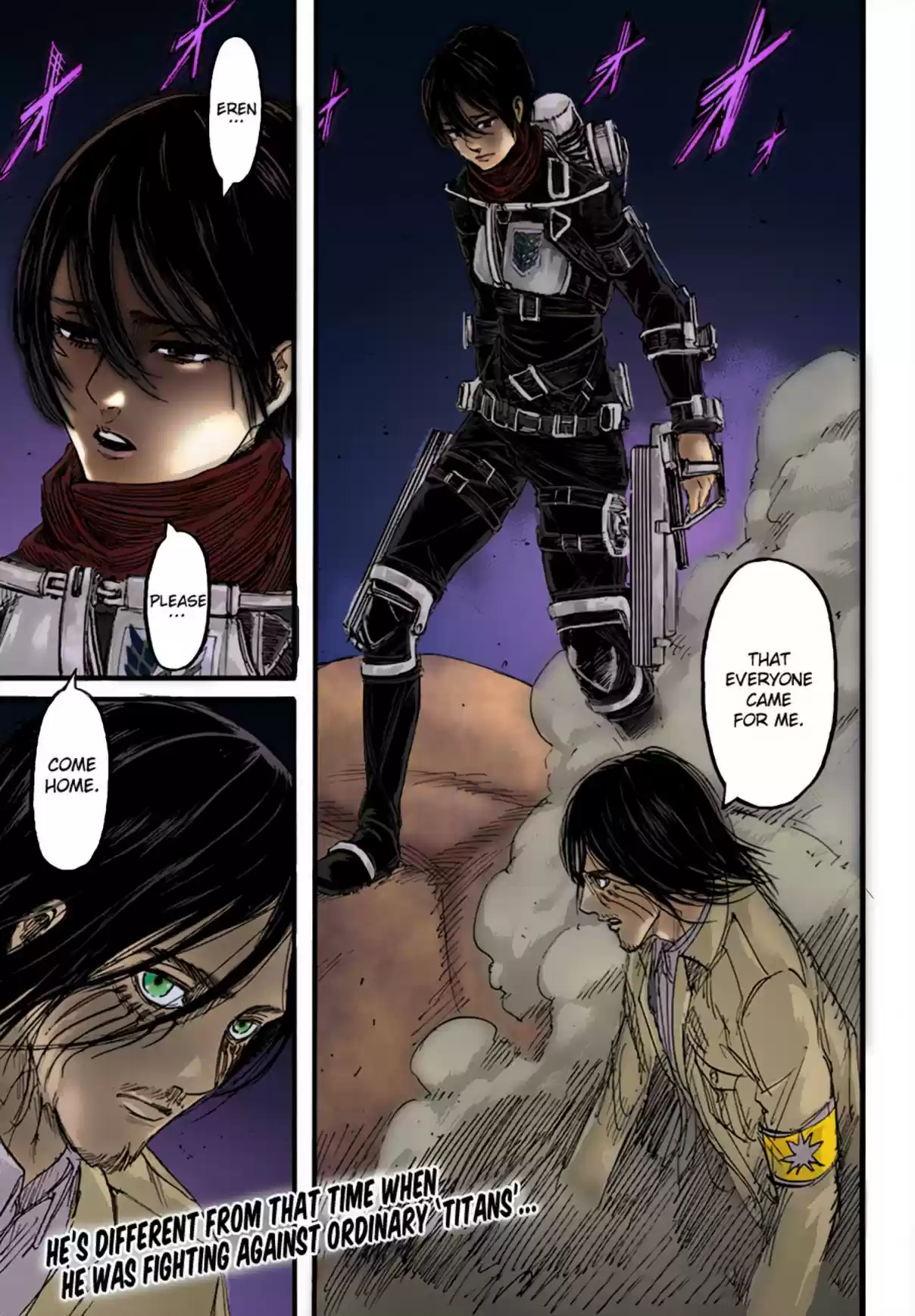 Shingeki no Kyojin (fan colored) Vol. 25 Ch. 101 The War Hammer Titan