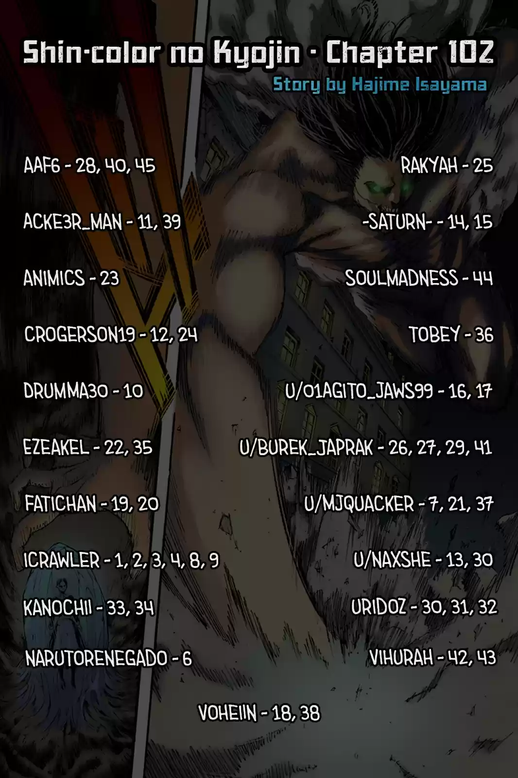 Shingeki no Kyojin (fan colored) Vol. 25 Ch. 102 Too Little, Too Late