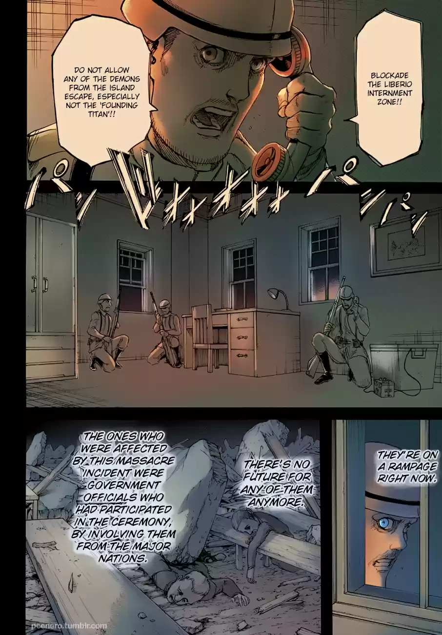 Shingeki no Kyojin (fan colored) Vol. 25 Ch. 102 Too Little, Too Late