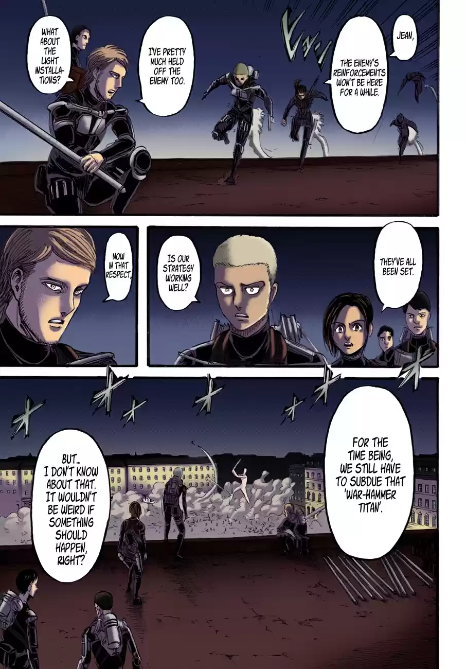 Shingeki no Kyojin (fan colored) Vol. 25 Ch. 102 Too Little, Too Late