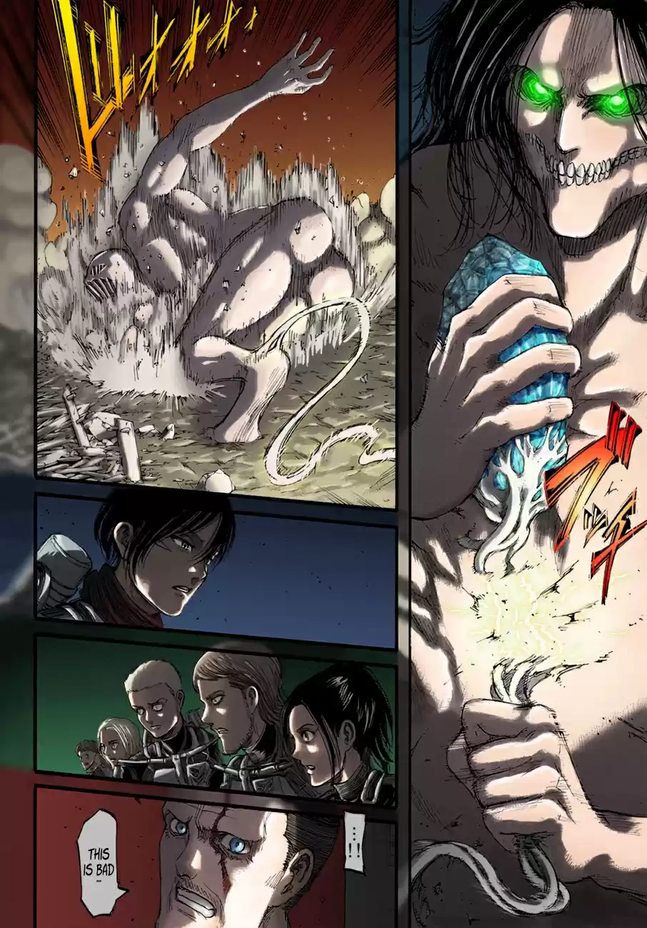 Shingeki no Kyojin (fan colored) Vol. 25 Ch. 102 Too Little, Too Late