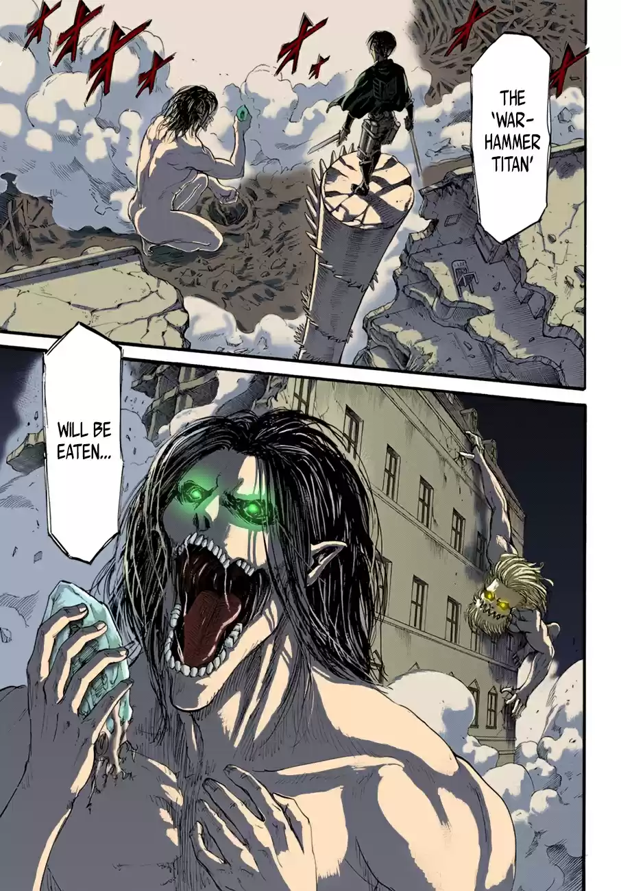 Shingeki no Kyojin (fan colored) Vol. 25 Ch. 102 Too Little, Too Late