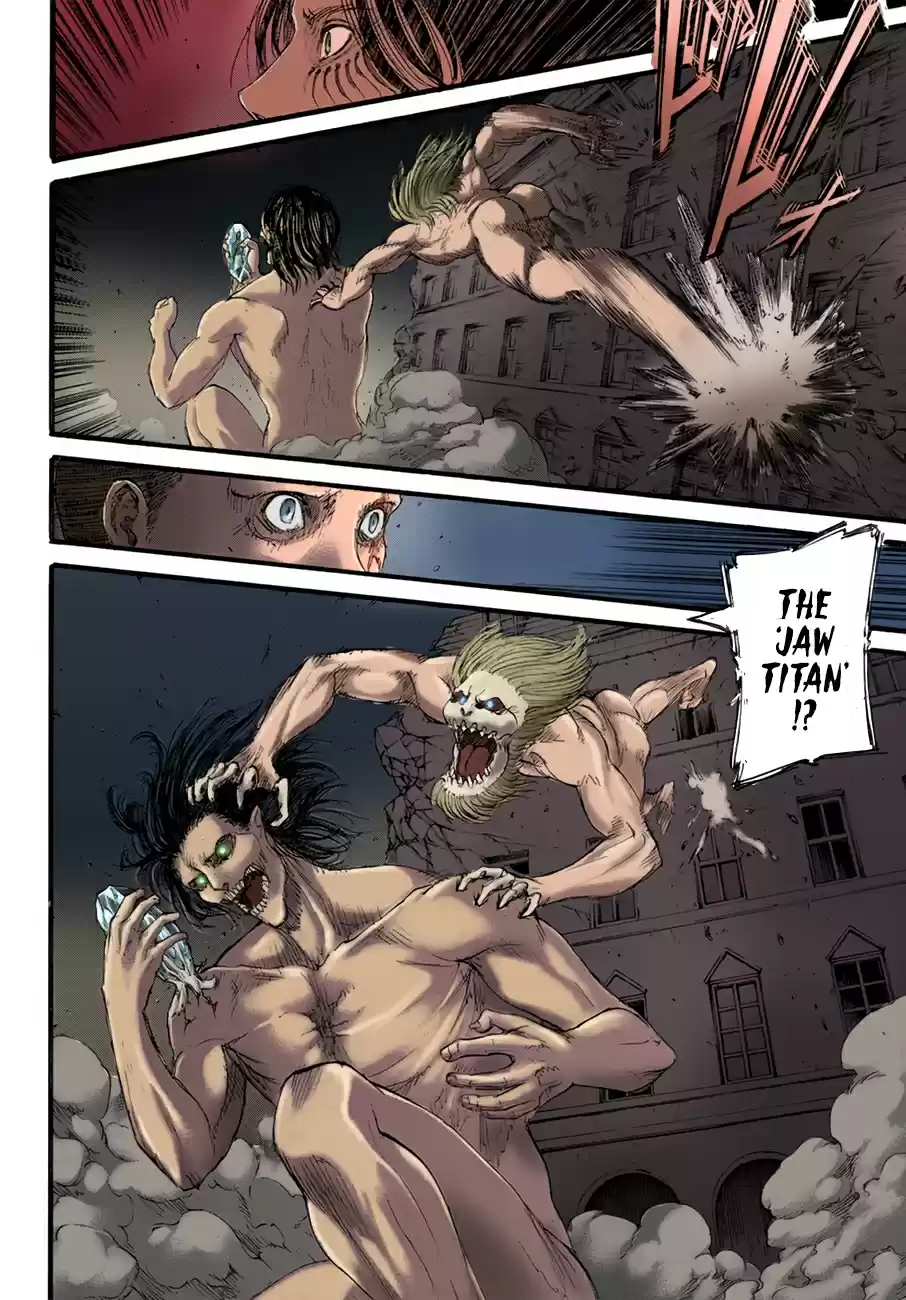 Shingeki no Kyojin (fan colored) Vol. 25 Ch. 102 Too Little, Too Late