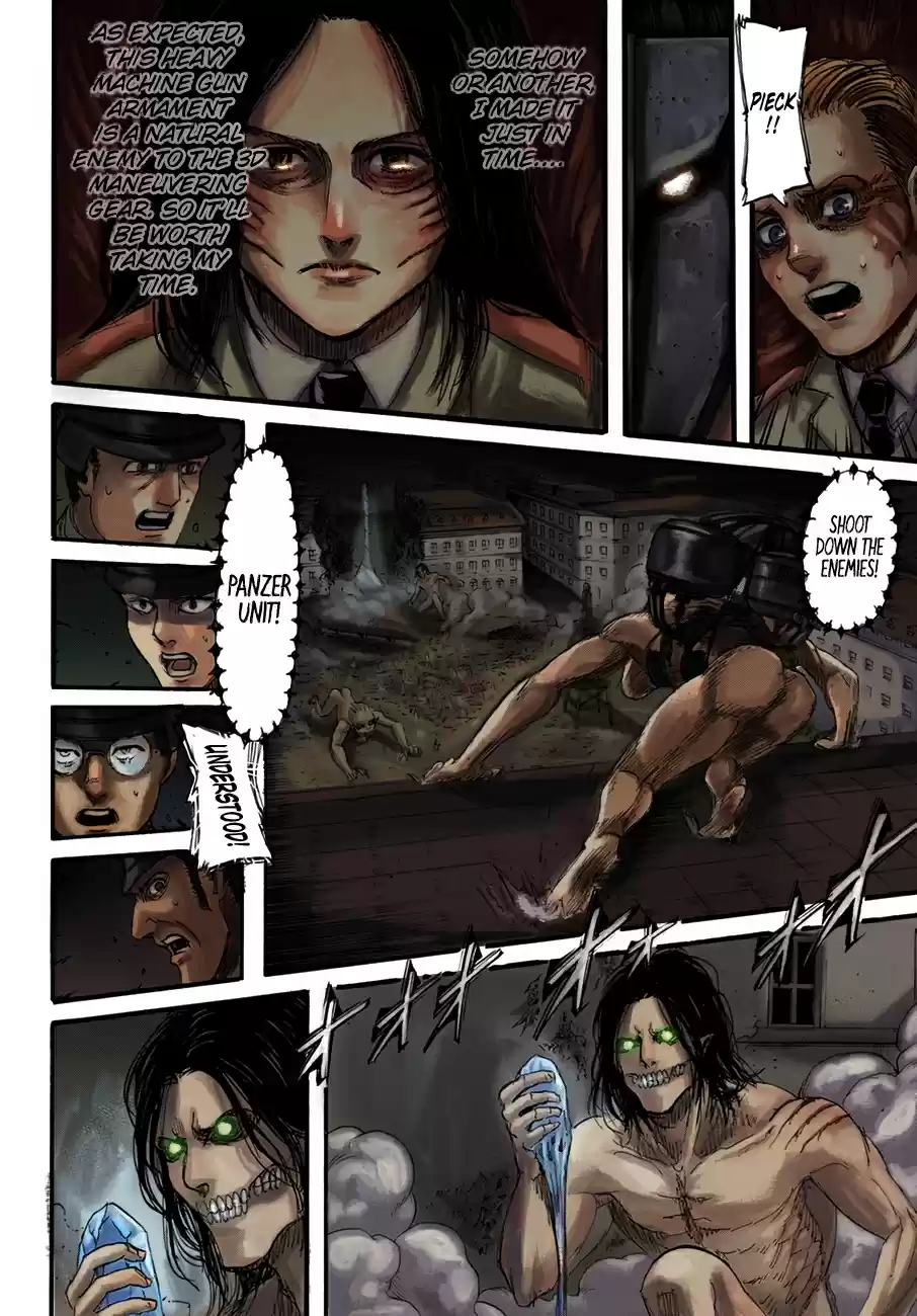 Shingeki no Kyojin (fan colored) Vol. 25 Ch. 102 Too Little, Too Late