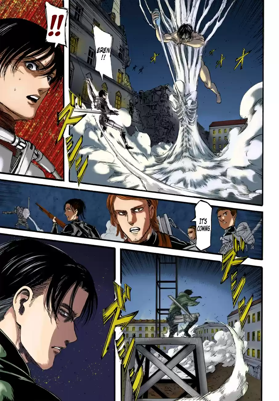 Shingeki no Kyojin (fan colored) Vol. 25 Ch. 102 Too Little, Too Late