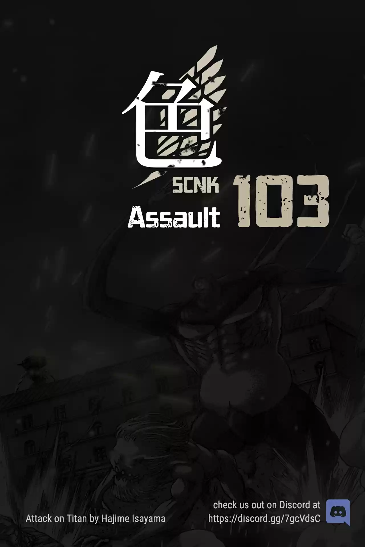 Shingeki no Kyojin (fan colored) Vol. 26 Ch. 103 Assault