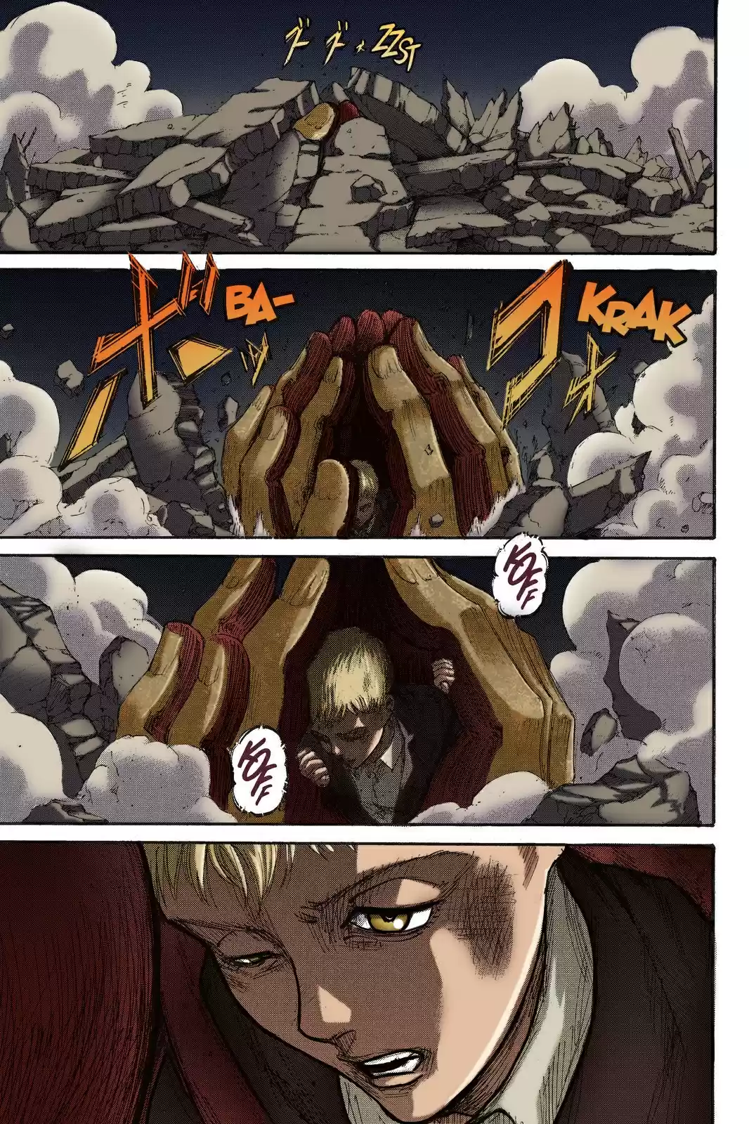 Shingeki no Kyojin (fan colored) Vol. 26 Ch. 103 Assault