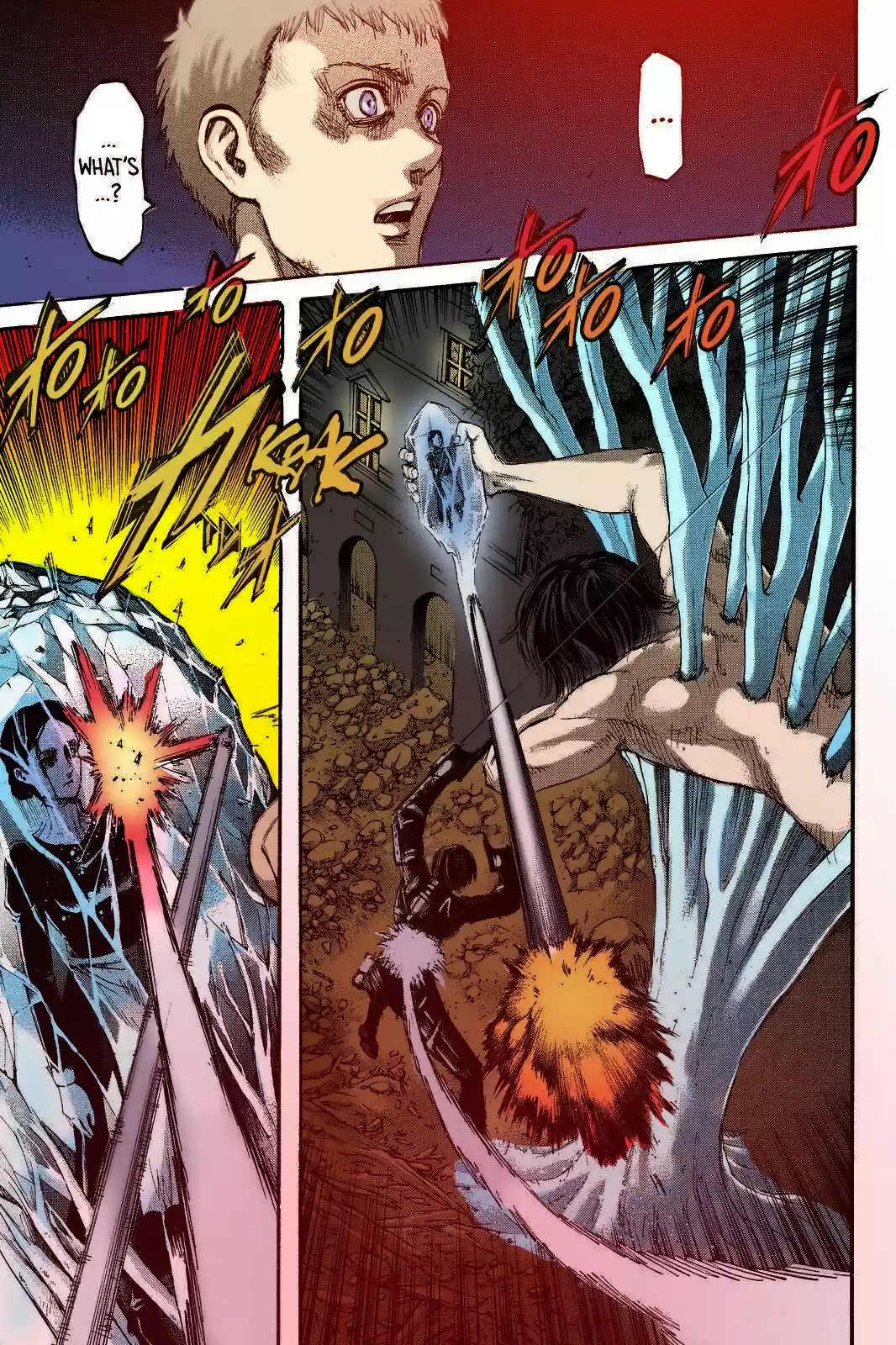 Shingeki no Kyojin (fan colored) Vol. 26 Ch. 103 Assault