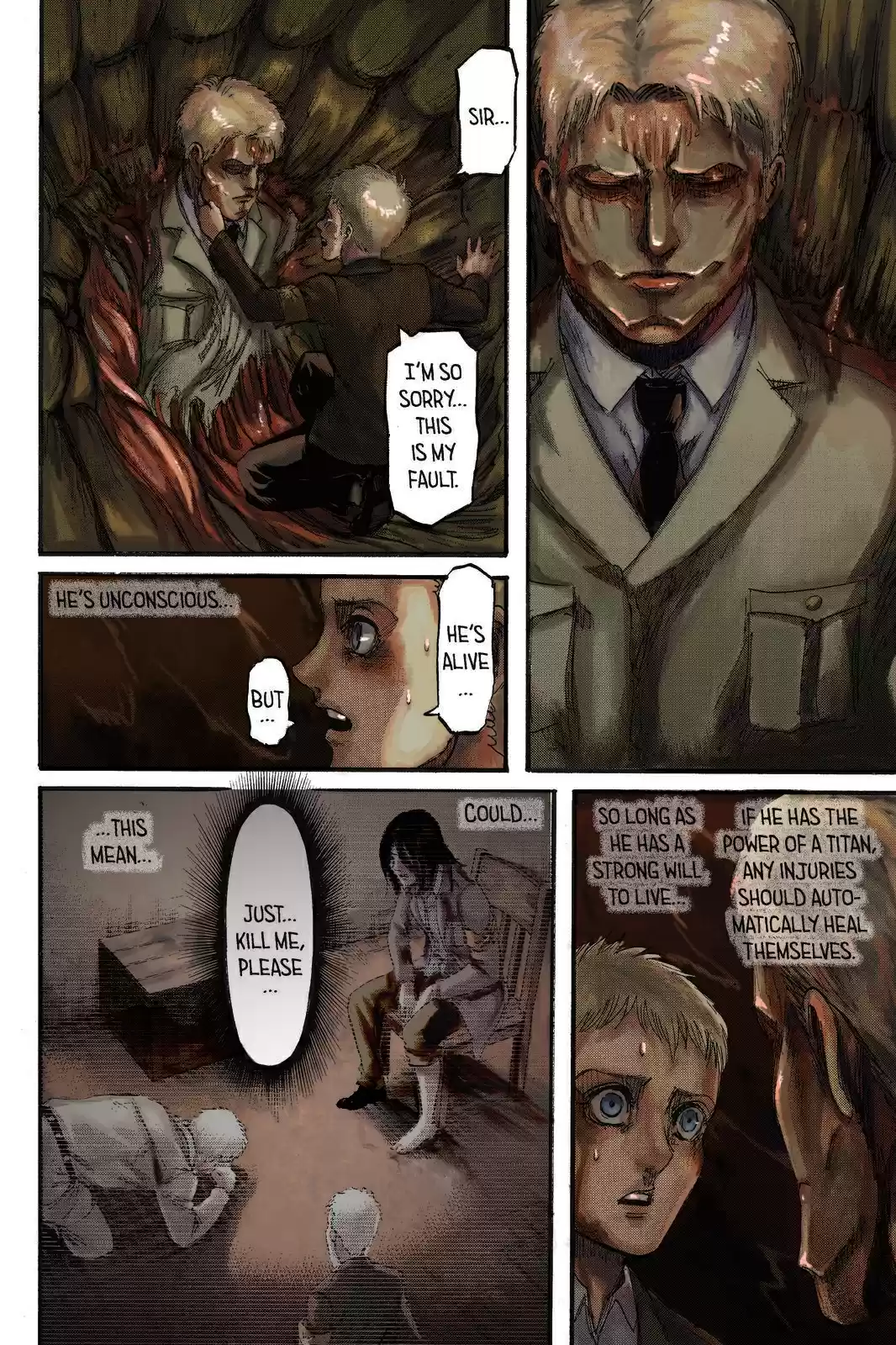Shingeki no Kyojin (fan colored) Vol. 26 Ch. 103 Assault