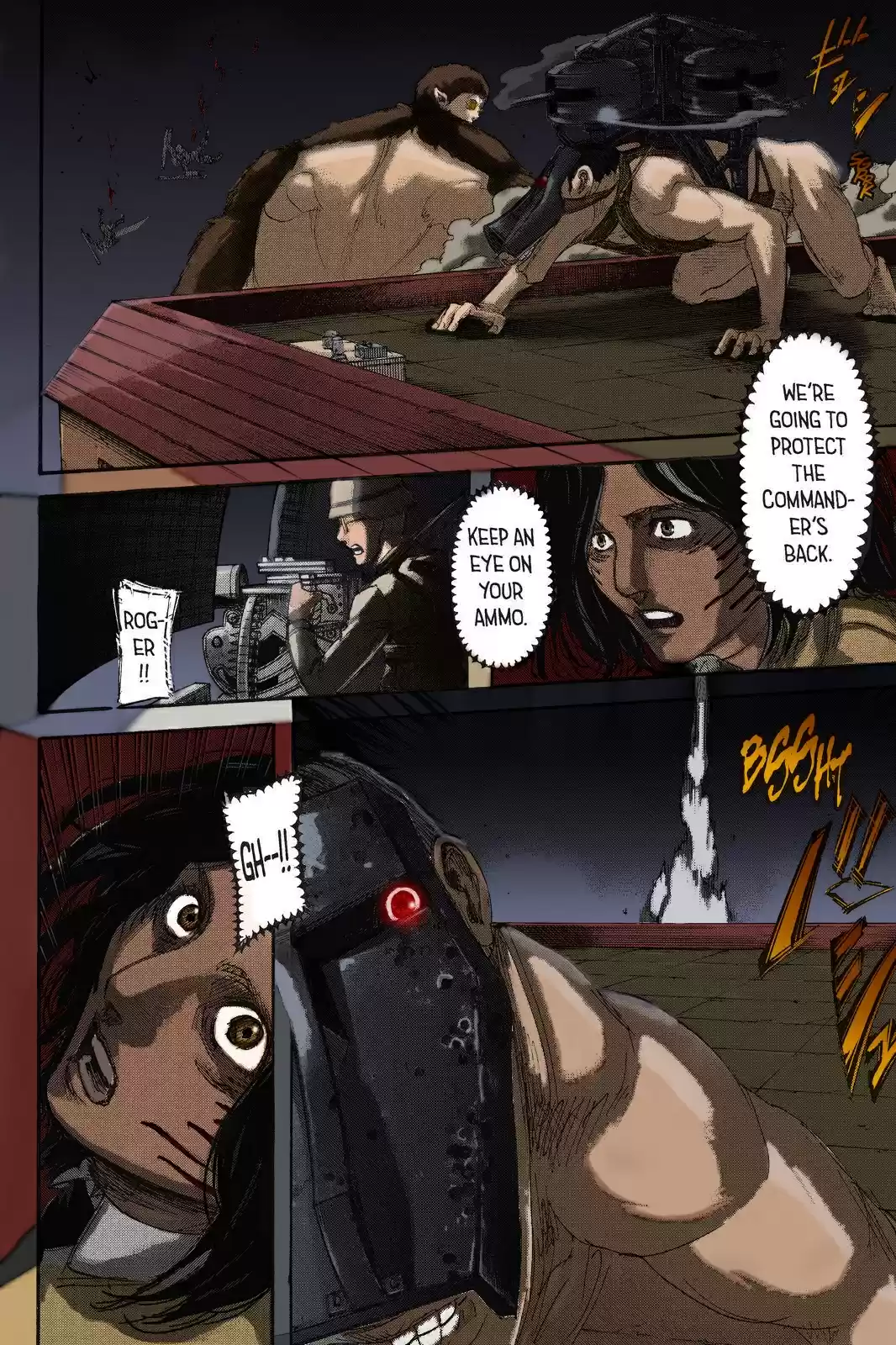 Shingeki no Kyojin (fan colored) Vol. 26 Ch. 103 Assault
