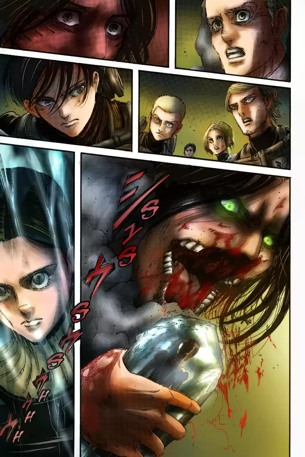 Shingeki no Kyojin (fan colored) Vol. 26 Ch. 103 Assault
