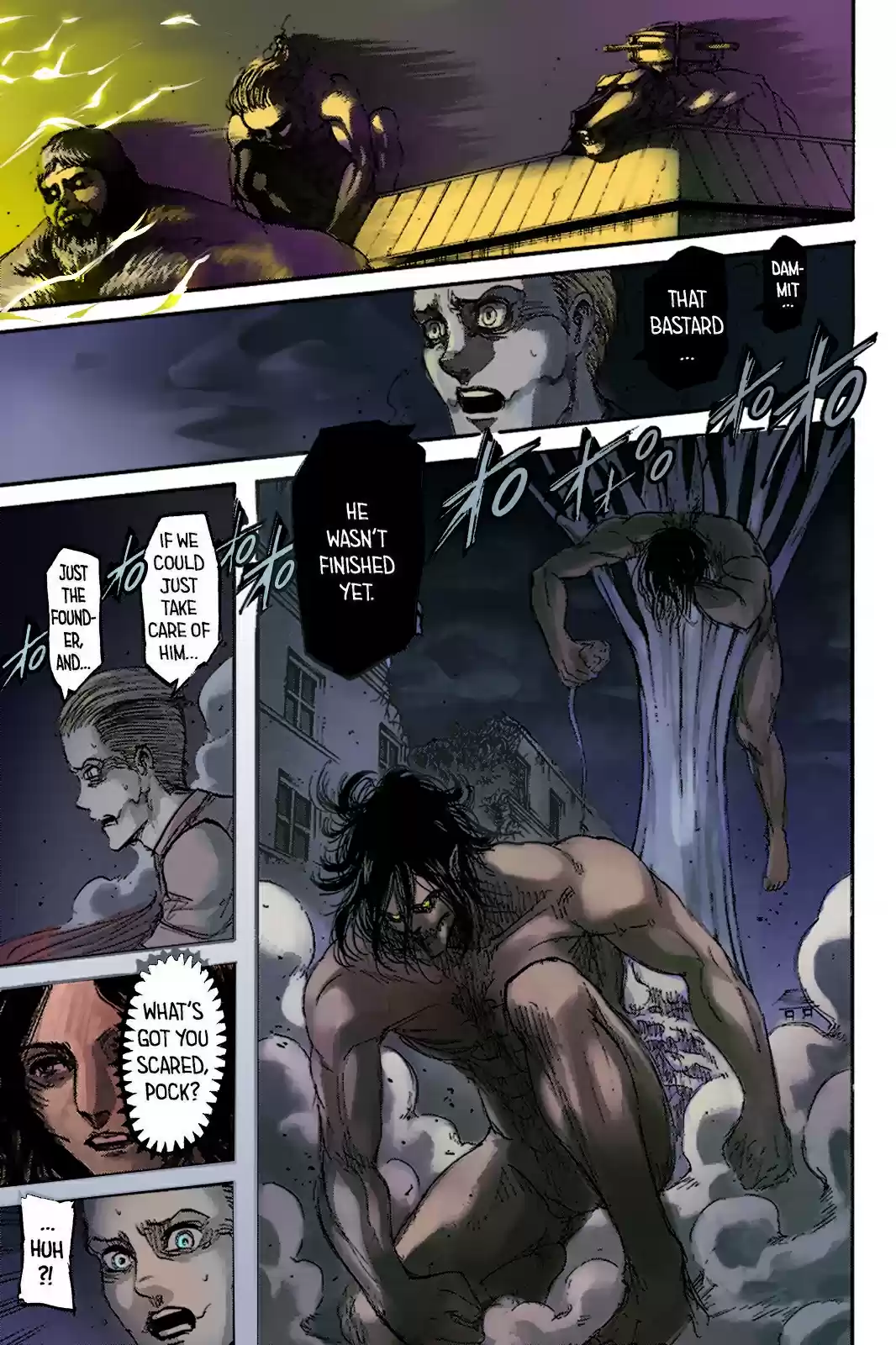 Shingeki no Kyojin (fan colored) Vol. 26 Ch. 103 Assault