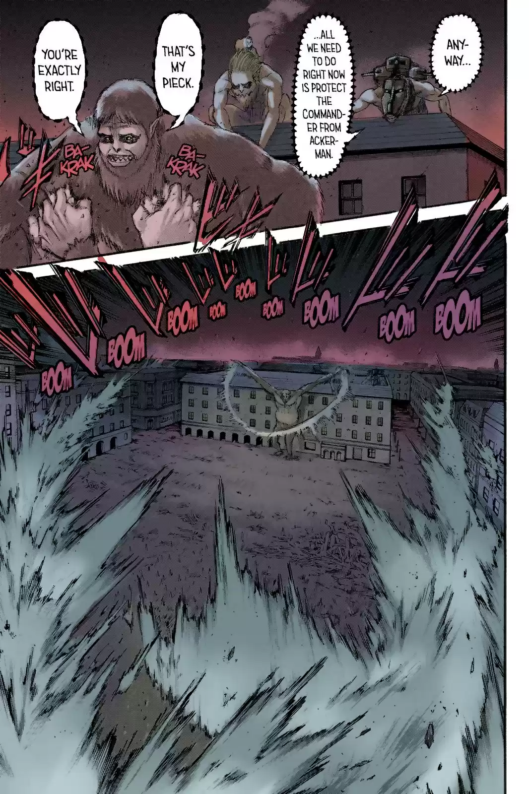 Shingeki no Kyojin (fan colored) Vol. 26 Ch. 103 Assault