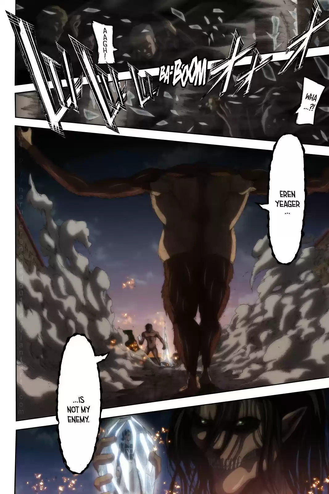 Shingeki no Kyojin (fan colored) Vol. 26 Ch. 103 Assault