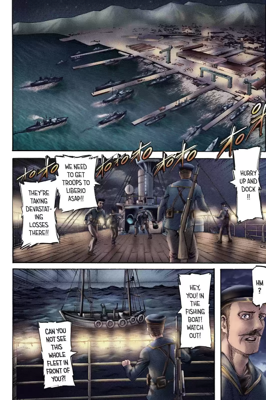 Shingeki no Kyojin (fan colored) Vol. 26 Ch. 103 Assault