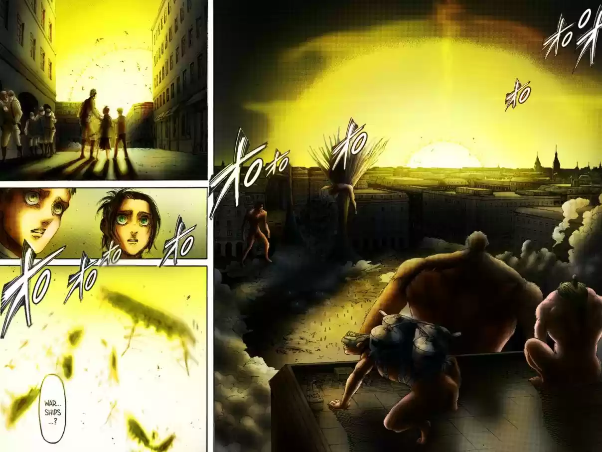 Shingeki no Kyojin (fan colored) Vol. 26 Ch. 103 Assault