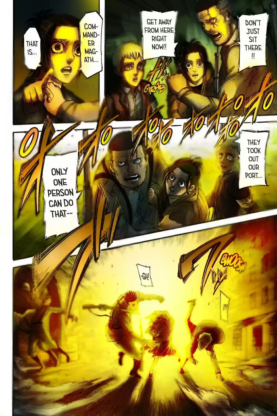 Shingeki no Kyojin (fan colored) Vol. 26 Ch. 103 Assault